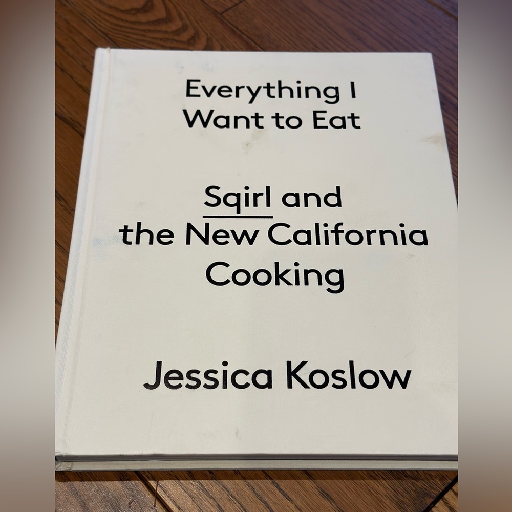 Brand new Sqrl Everything I want to Eat cookbook